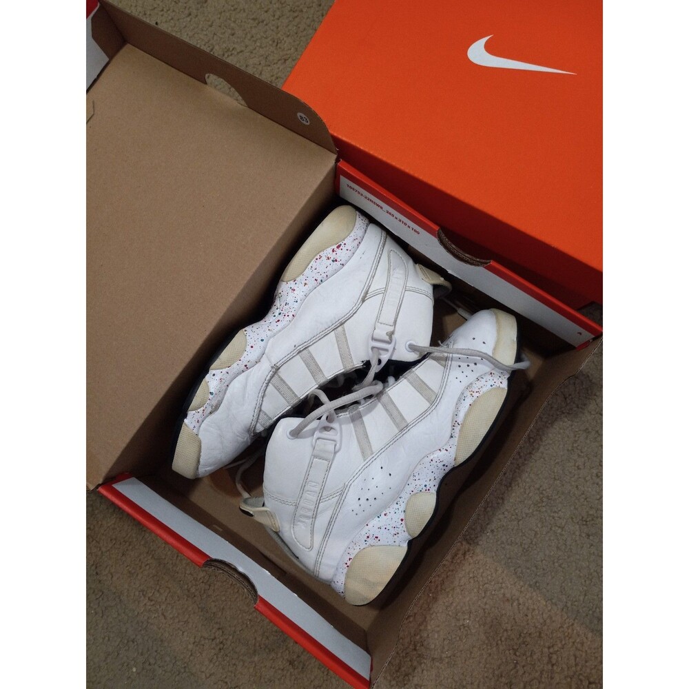Youth Size 3 Jordan 6 Rings "Confetti"